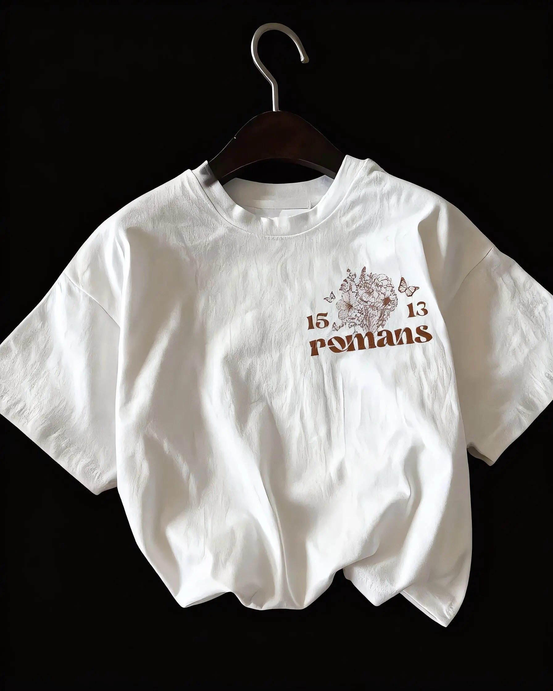 Camisa Blanca Romanos 5:3-4